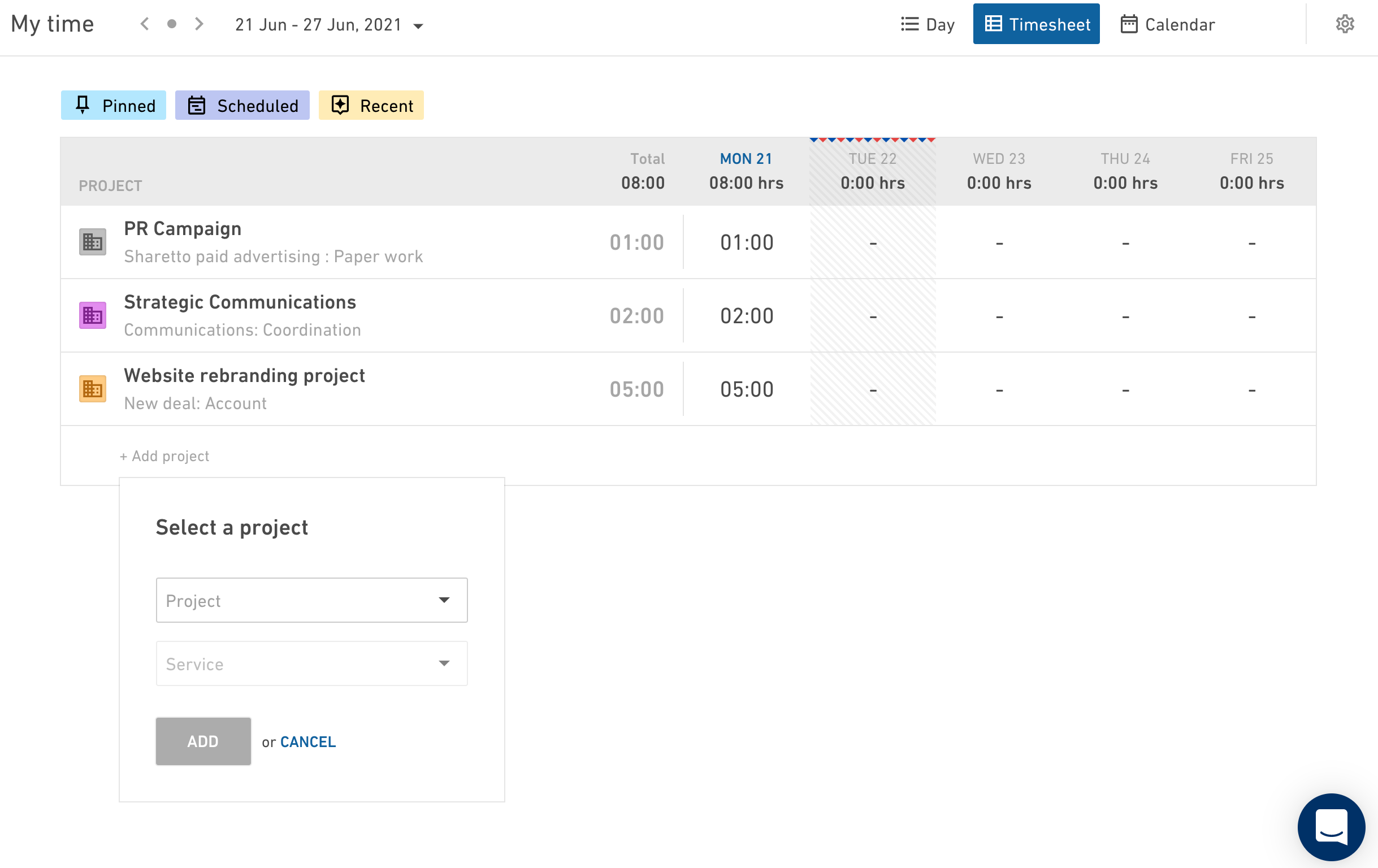 Easy Time Tracking For Teams Productive